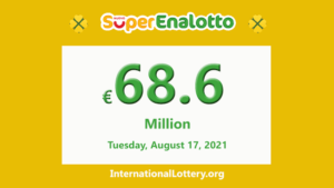 SuperEnalotto 奖金已攀升至 6860 万欧元，目前尚未出现获奖者。
